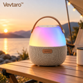 Vevtaro™ Portable RGB LED Night Light Bluetooth Speaker with Handle — Lifestyle
